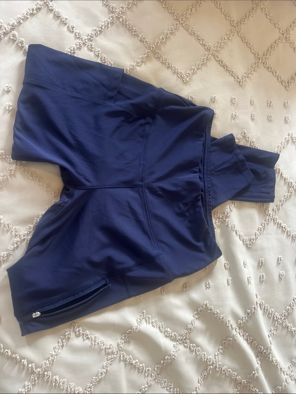 High-Waist Navy Women’s Active long